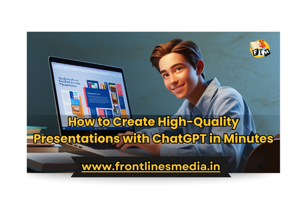 High-Quality Presentations with ChatGPT in Minutes