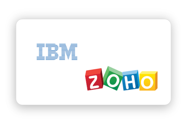 Zoho & Ibm