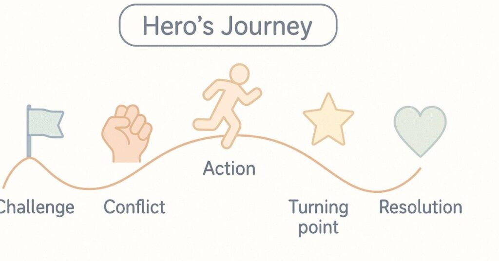 Interview storytelling hero’s journey method