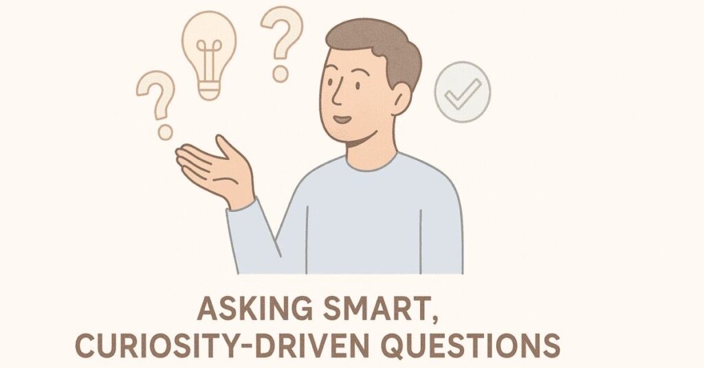 Curiosity and value demonstration interview technique