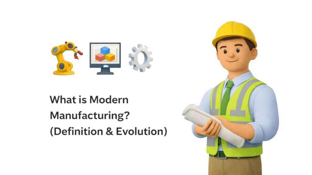 What is Modern Manufacturing?