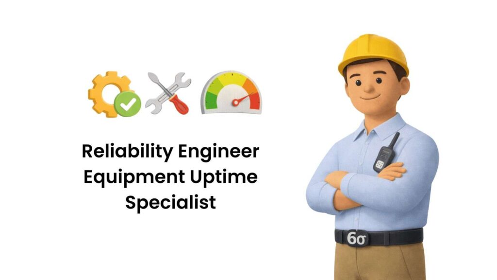 Reliability Engineer—Equipment Uptime Specialist